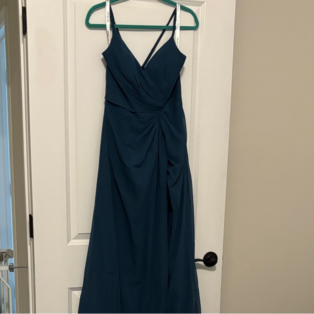 Elegant Teal Bridesmaid Dress